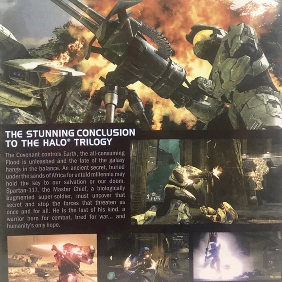 Halo 3 Xbox 360 Game TESTED COMPLETE With MANUAL And POSTER - Picture 5 of 14